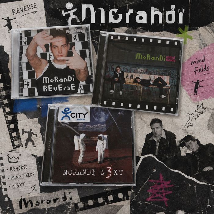 Оригинални CD албуми на MORANDI