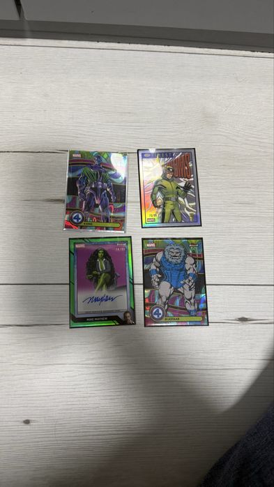 Marvel topps карти
