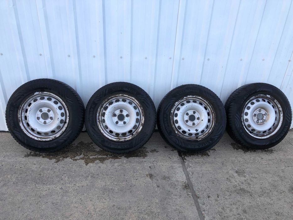Set Jante Tabla Vw Caddy Anvelope All Season 195 65 R15