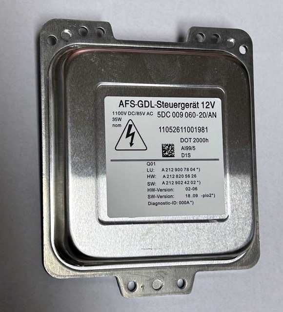 Balast Droser Xenon D1S MERCEDES W212 5DC 009 060-20