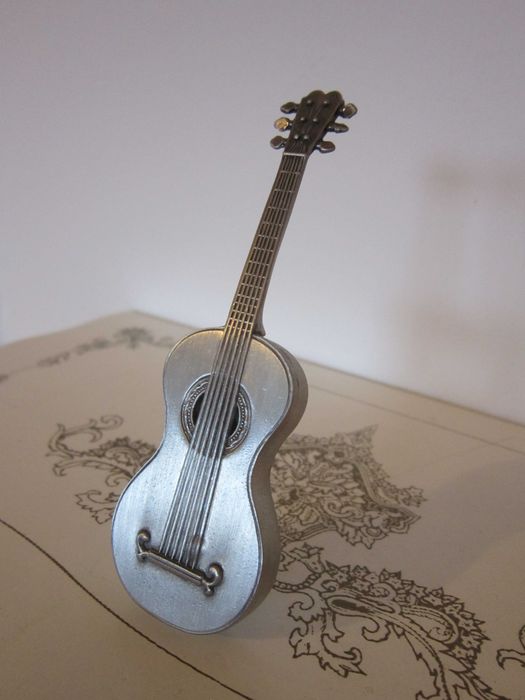 rar Chitara miniatura vintage handmade Germani 1970