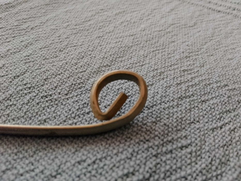 Старинна сребриста  лъжица