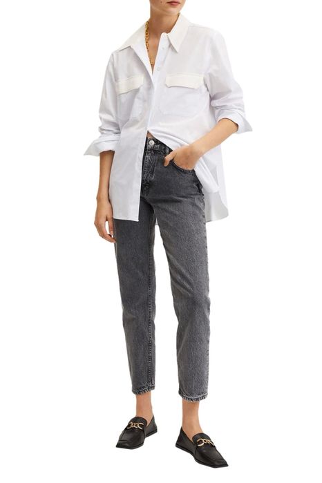 Джинсы момс mango bershka карго 36 размер