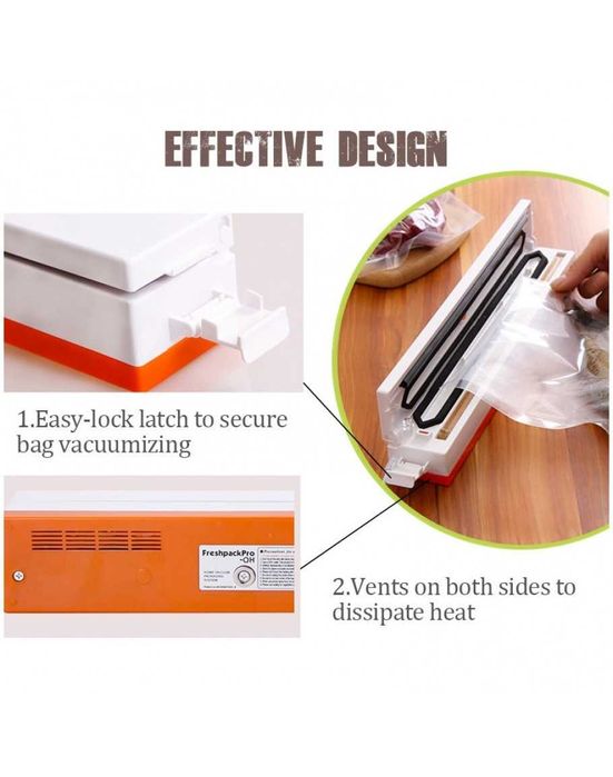 Машина за вакуумиране и запечатване на храна