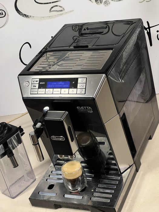 Кафемашина кафе автомат delonghı ELETTA cappuccino Top с гаранция