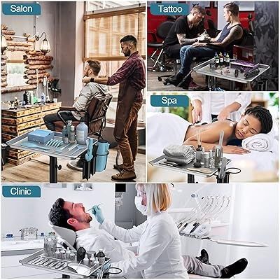 Помощна масичка с колелца за Tatoo/ beauty/фризьрски салони