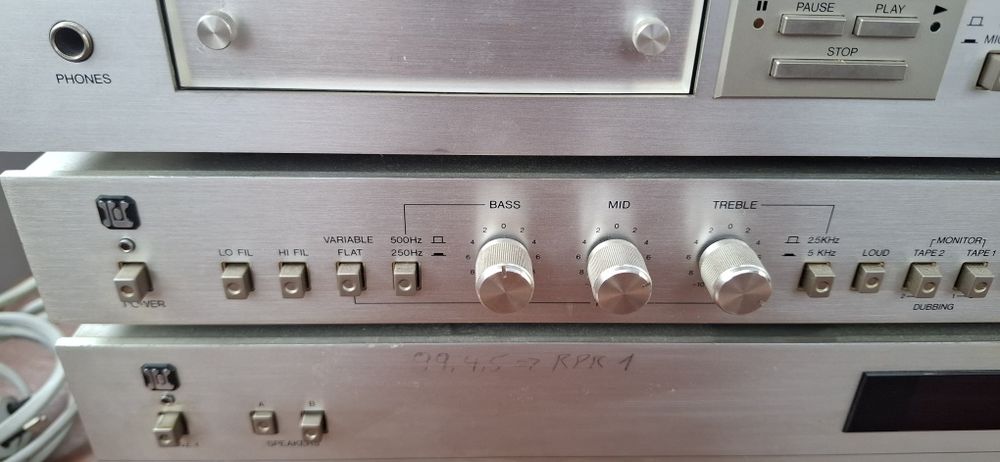 Рядък японски Hi-Fi сет Cybernet (Kyocera) 80-та серия