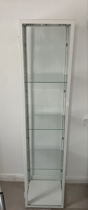 Vand vitrina expunere din sticla 150x30cm