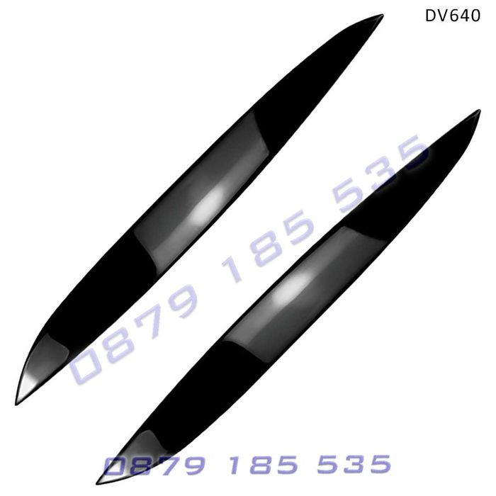 Черни вежди фарове Volkswagen GOLF 4 VW голг 4 тунинг аксесоари