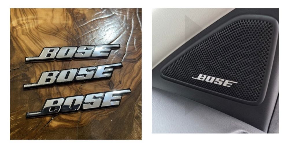 Harman Kardon, Bose самозалепващи се емблеми