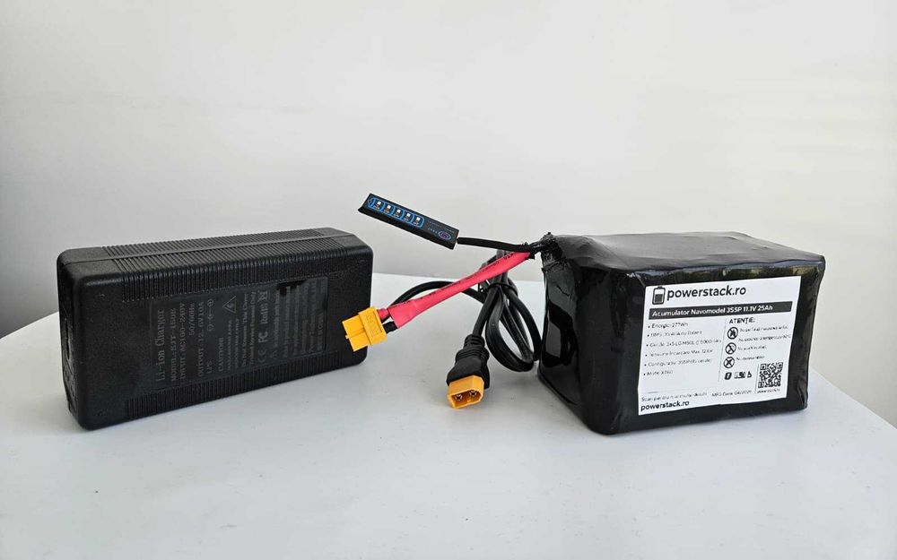 Baterii navomodel Li ion 3S 4S 15Ah 20Ah 25Ah 30Ah autonomie mare LG BAK