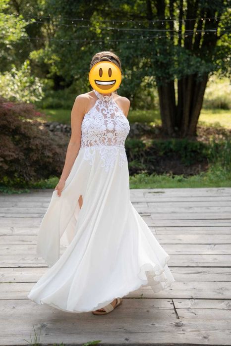 Rochie de mireasa in stil Boho