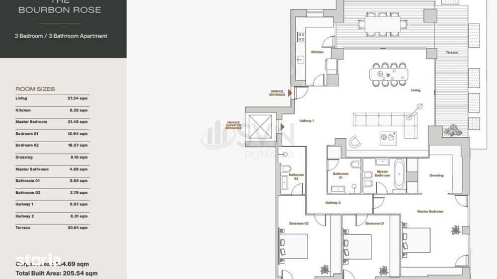 Apartament 4 camere DAMASK I Lux I Pipera