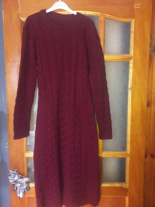 Молодежное Вязаное Платье