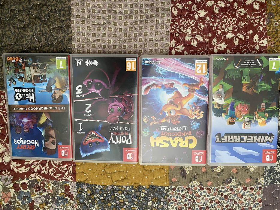 Nintendo Switch 1 с игри