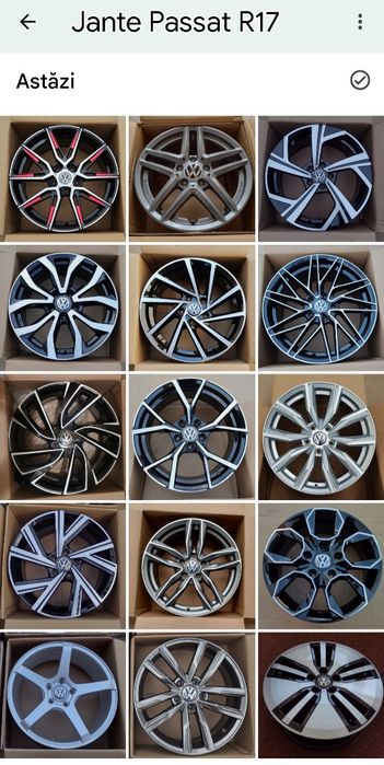 Jante Noi R17 pt VW Golf 5 6 7 Passat Jetta Caddy Touran Tiguan
