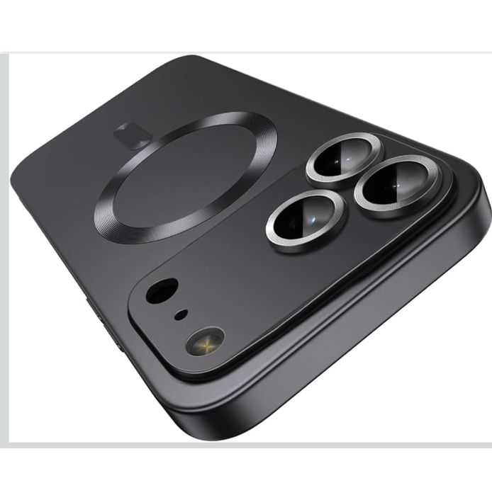 Iphone 17 17 AIR 17 PRO 17 PRO MAX Husa Magsafe TPU 0.2MM Neagra