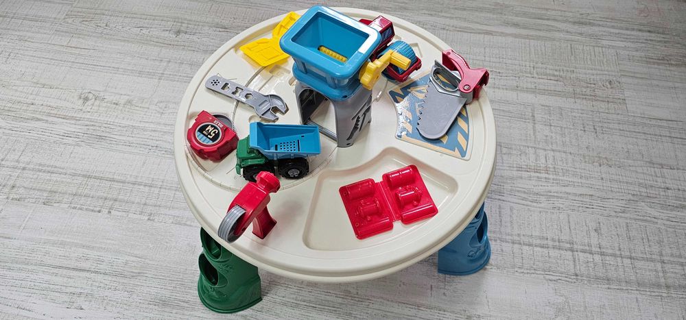 Set de joaca cu plastilina, Santierul creativ, Plastelino.