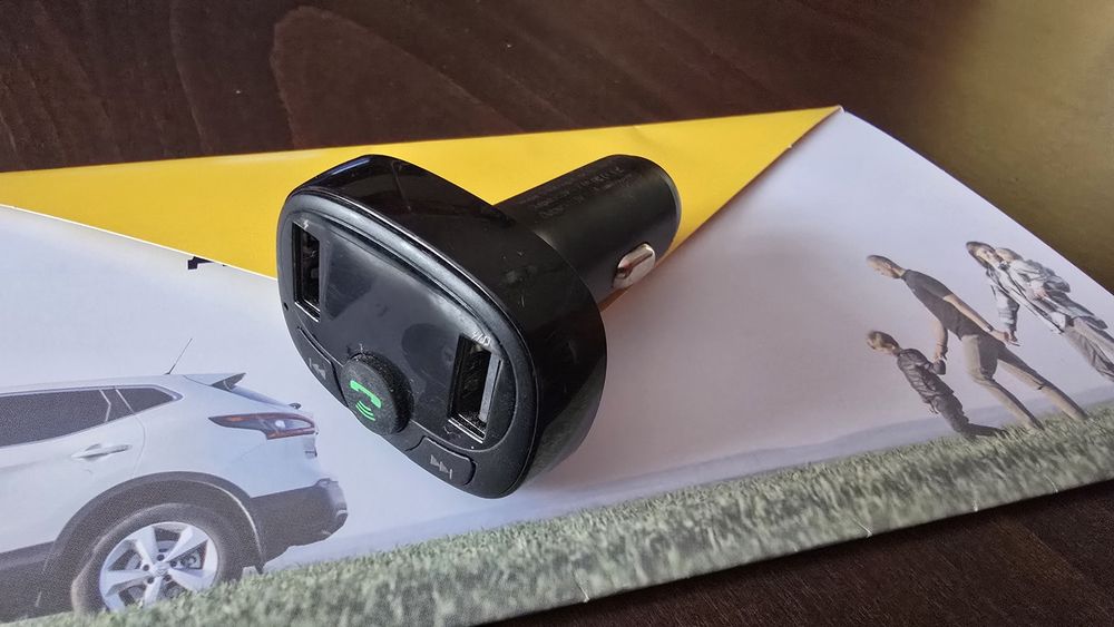 Car FM transmitter Baseus + Bluetooth handsfree
