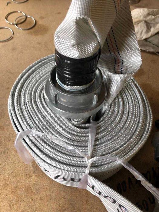 Пожарникарски маркуч 30метра 52мм 10бар с накрайници Щорц