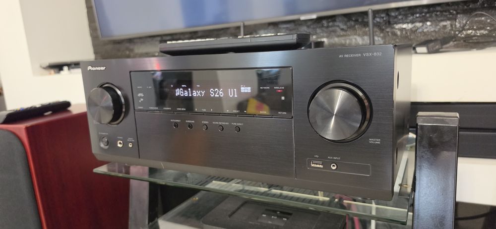 Receiver 5.1 Pioneer VSX-832 Dolby Atmos Vision Bluetooth Wifi Usb 4k