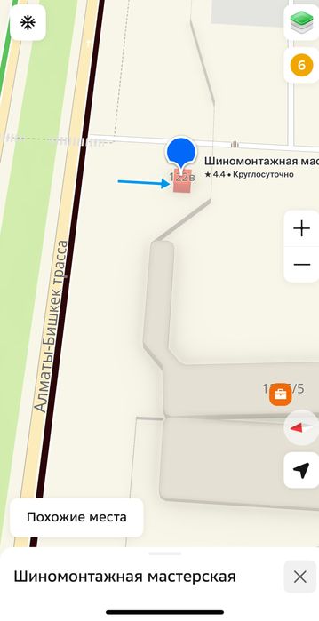 Сдается в аренду действующий Шиномонтаж по трассе Алматы Бишкек