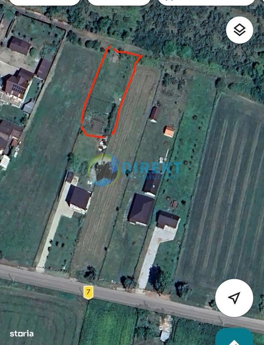 Teren constructii , langa Crama Jelna