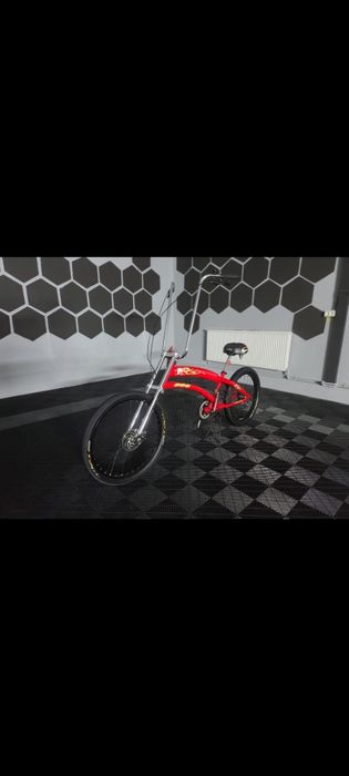 Vând bicicletă chopper unicat în România
