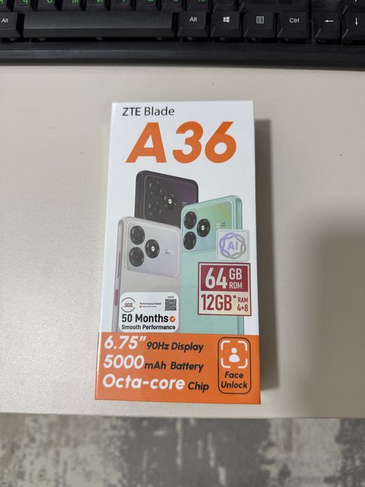 Продам новый смартфон ZTE blade