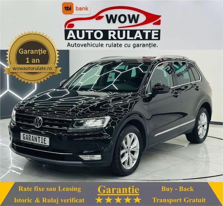 Volkswagen Tiguan 2017 2.0D E6 4X4 Garantie 12 Luni Rate Avans 0 Doar Cu Buletinul