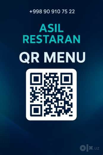 Qr kodli menu/ Меню Кр