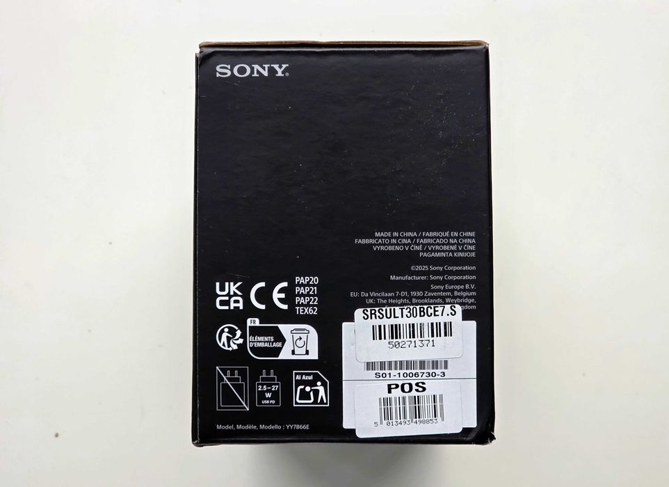 Нова Bluetooth тонколона Sony ULT FIELD 3 в черно