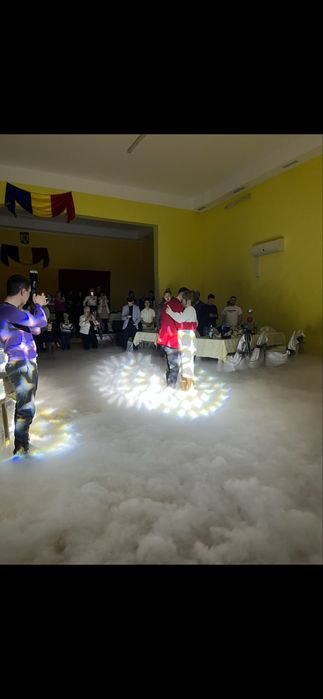 Fum greu cu gheata carbonica