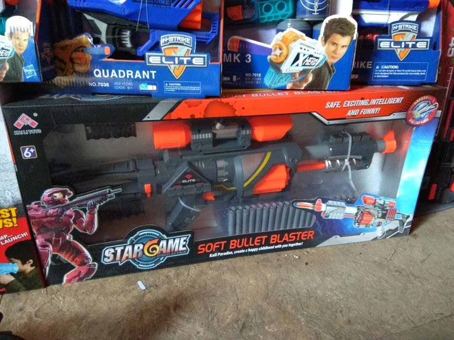 Нерф, nerf, minigun