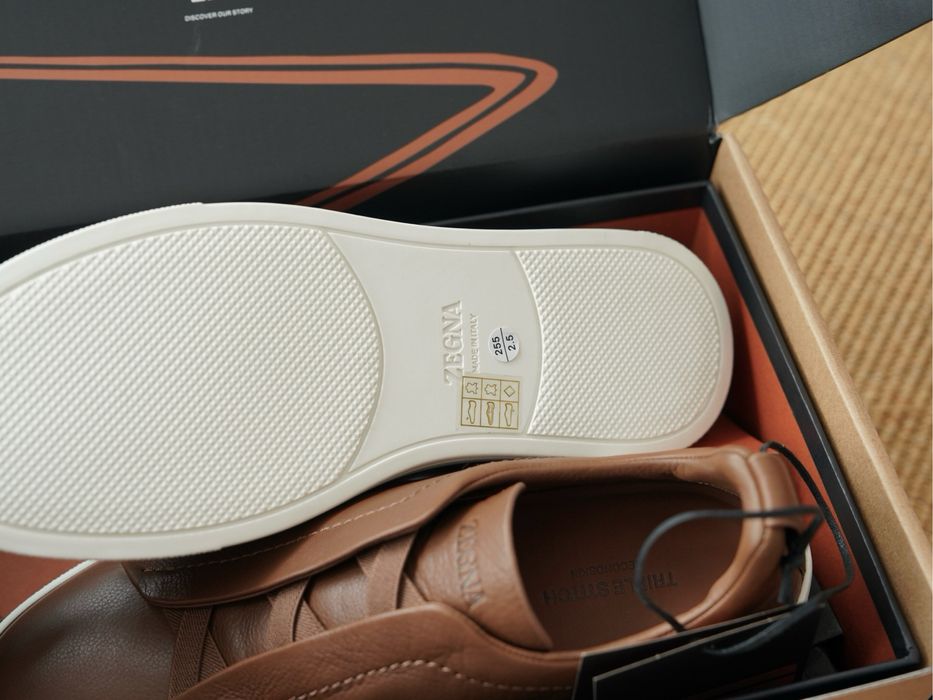 Sneakers Zegna Triple Sctitch bărbați | Premium