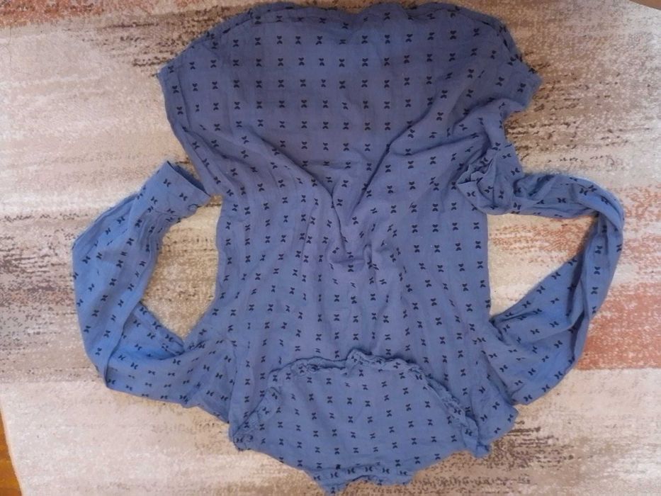 Camasa din bumbac indian brodat H&M marimea 38/M