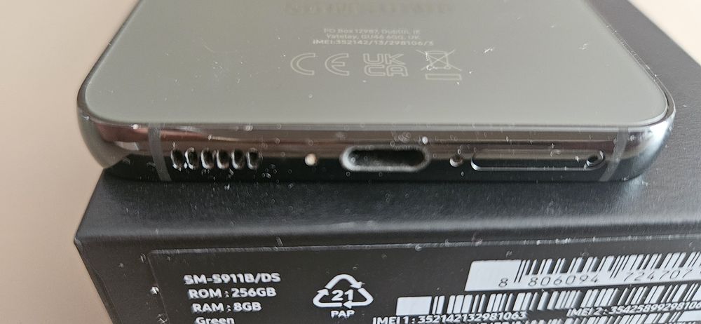 Samsung S23, 256, green