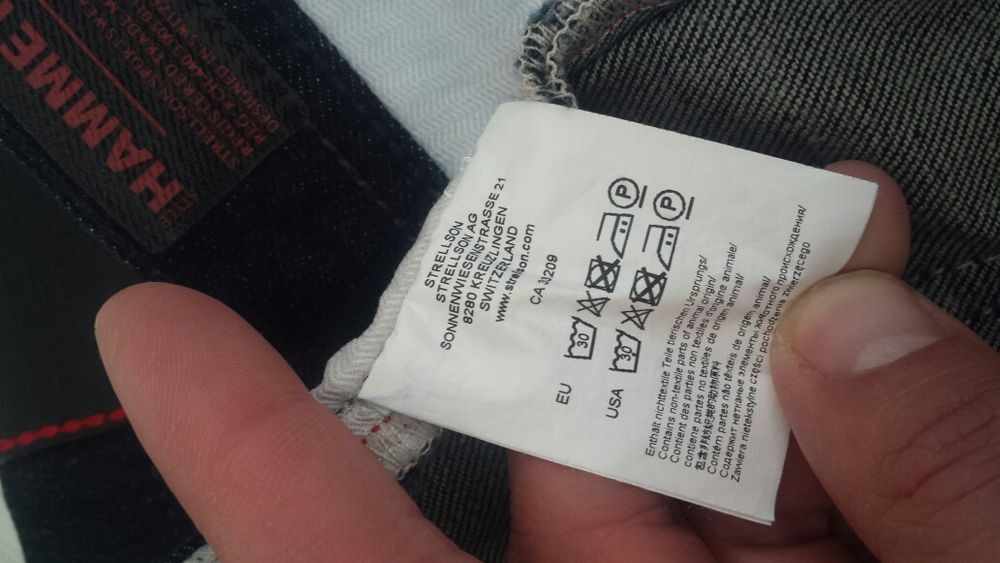 Strellson Hammett Stretch Regular Fit Mens Size 33/34 НОВО!