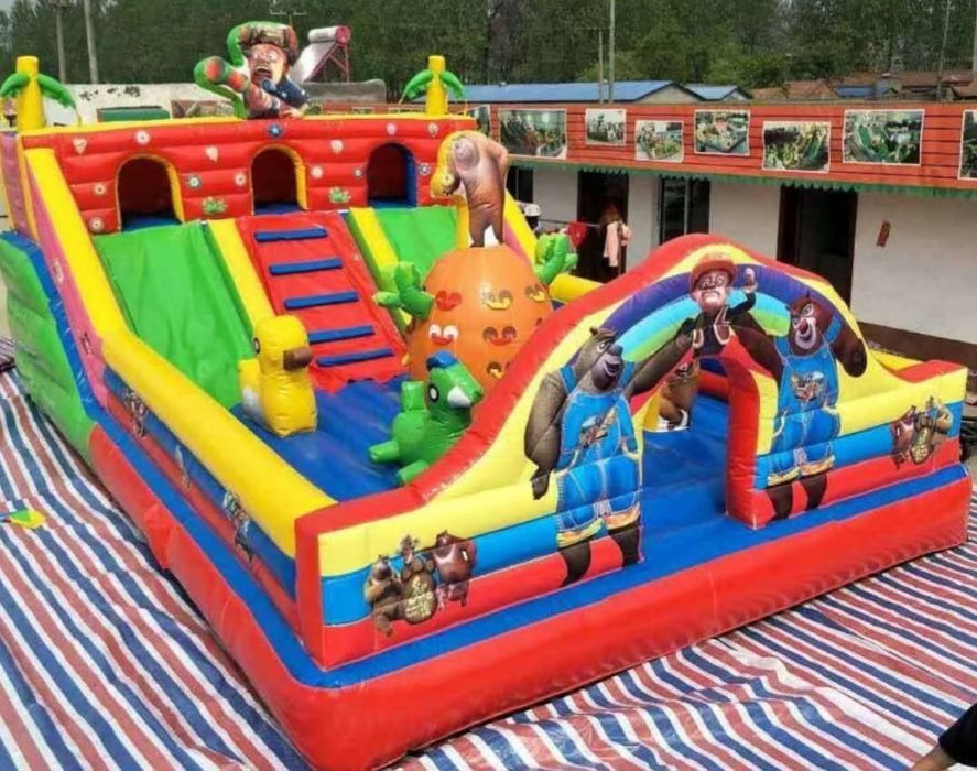 Батут.Карусел.Попкорн.Бабл Лиманат.