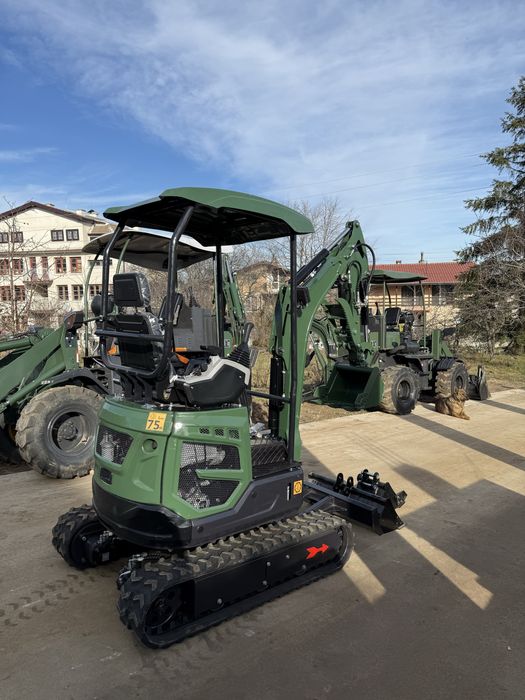 Мини Багер Мuller E1.7 Pro | Гаранция | Изплащане