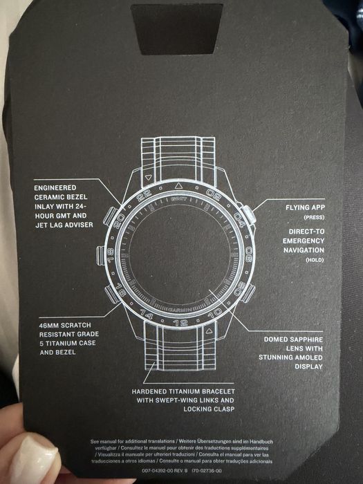 Ceas Garmin MARQ AVIATOR Gen 2- 46 mm