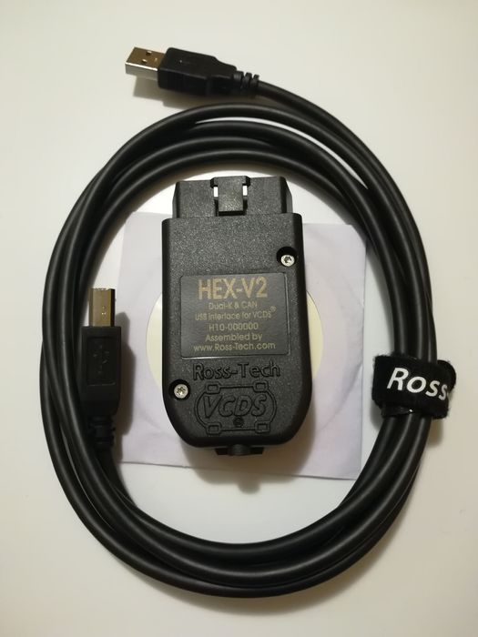 Tester diagnoza VCDS 2.3  HEX CAN V2 ATMEGA GARANTIE / VAG COM 2024