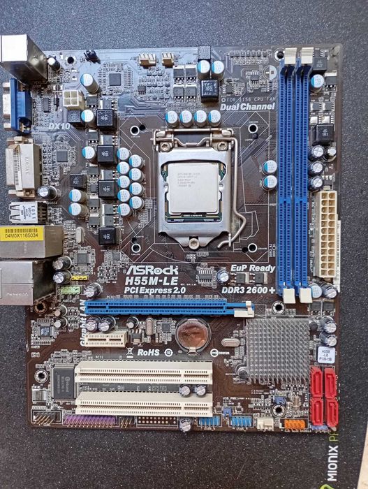 Kit placa de baza AsRock H55M-LE + procesor i3 530 + cooler