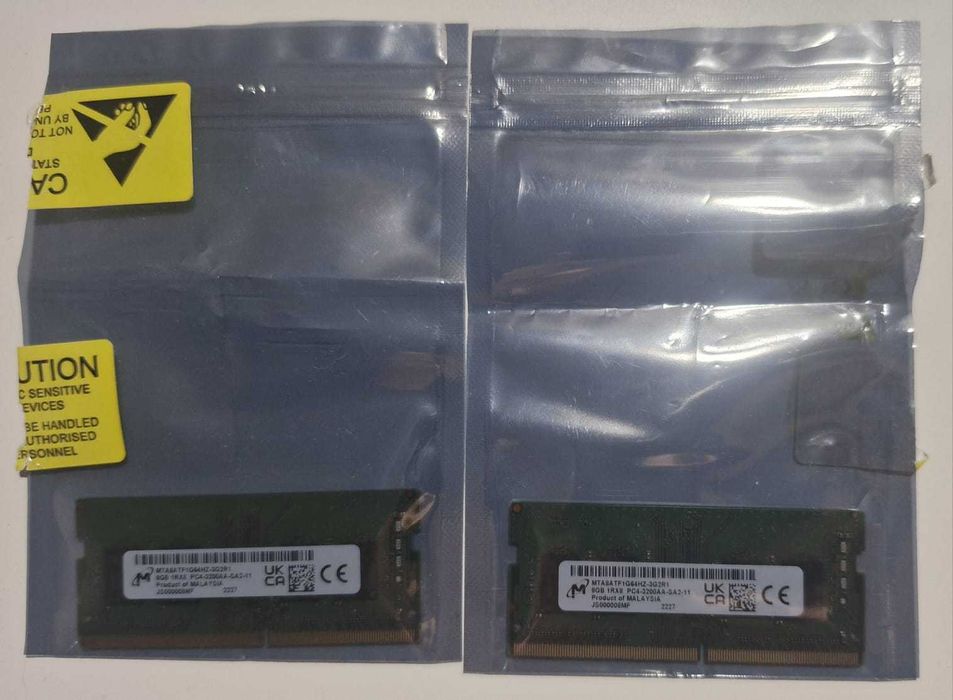 DDR4 3200 2x8 Gb для ноутбука