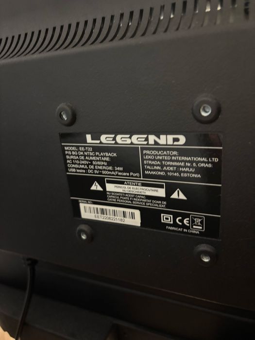 Vand televizor Led Leedend 22+ modul Smart