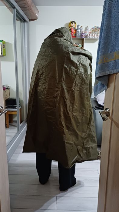 Военный плащ дождевик