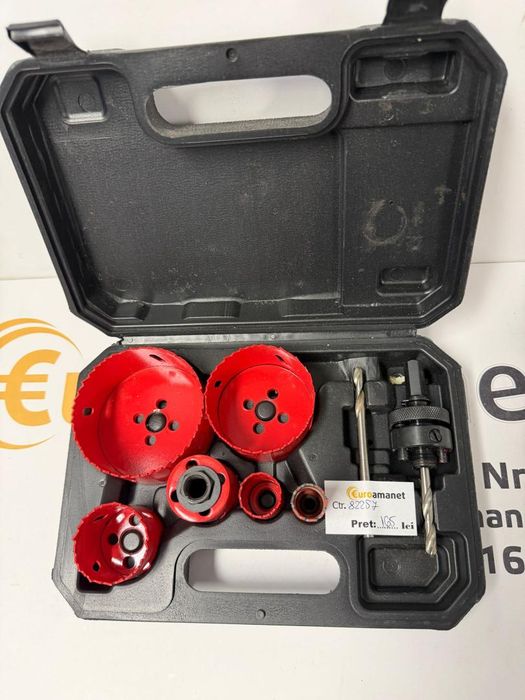 Set Carote Parkside, 6 piese -T-