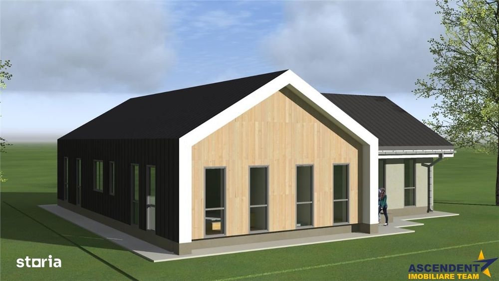 Rezidenta moderna, la cheie, 520 mp teren, Harman, Brasov.