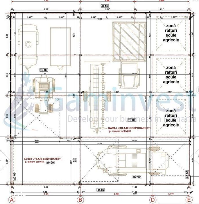 Gaminvest Hala cu pod rulant, 300 mp, Biharia,Bihor, A2463