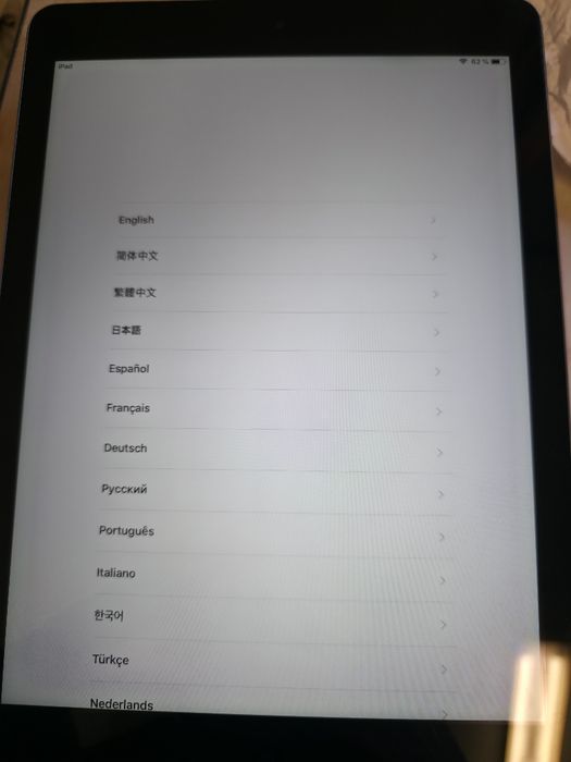 iPad Air 1 (Model A1474) Wi-Fi - Stare estetică foarte bună - Pentru piese / Bypass
